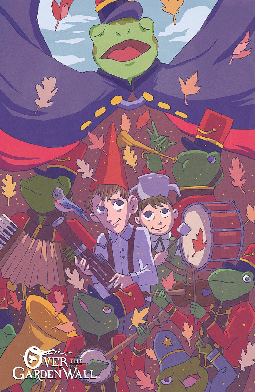 Добавлен первый номер нового онгоинга Over the Garden Wall. Напомню, что тут сюжет разделён на две части: сны Грега и истории о дочери лесника.
Скачать: https://cloud.mail.ru/public/8PiL/niaie8cjz...