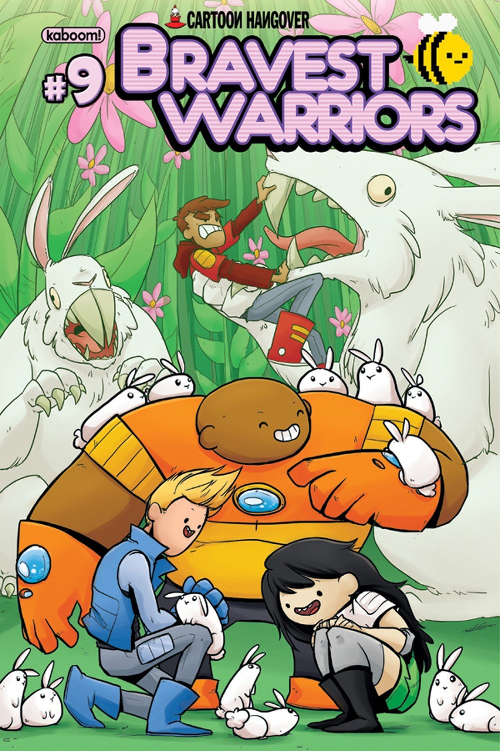 Комиксы по Храбрейшим Воинам:
- Bravest Warriors -30
- Bravest Warriors Annual 01
- Impossibear Special
- Paralyzed Horse Giant
- The Search for Catbug
Насколько я помню, номера 18-20 очень тесно с...