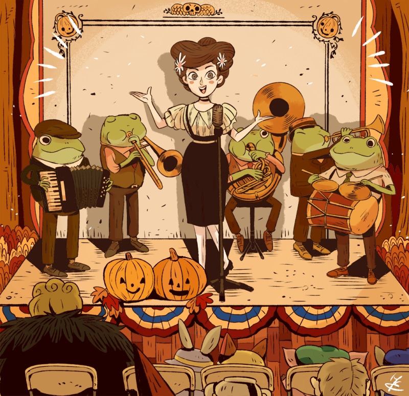 Over the garden wall