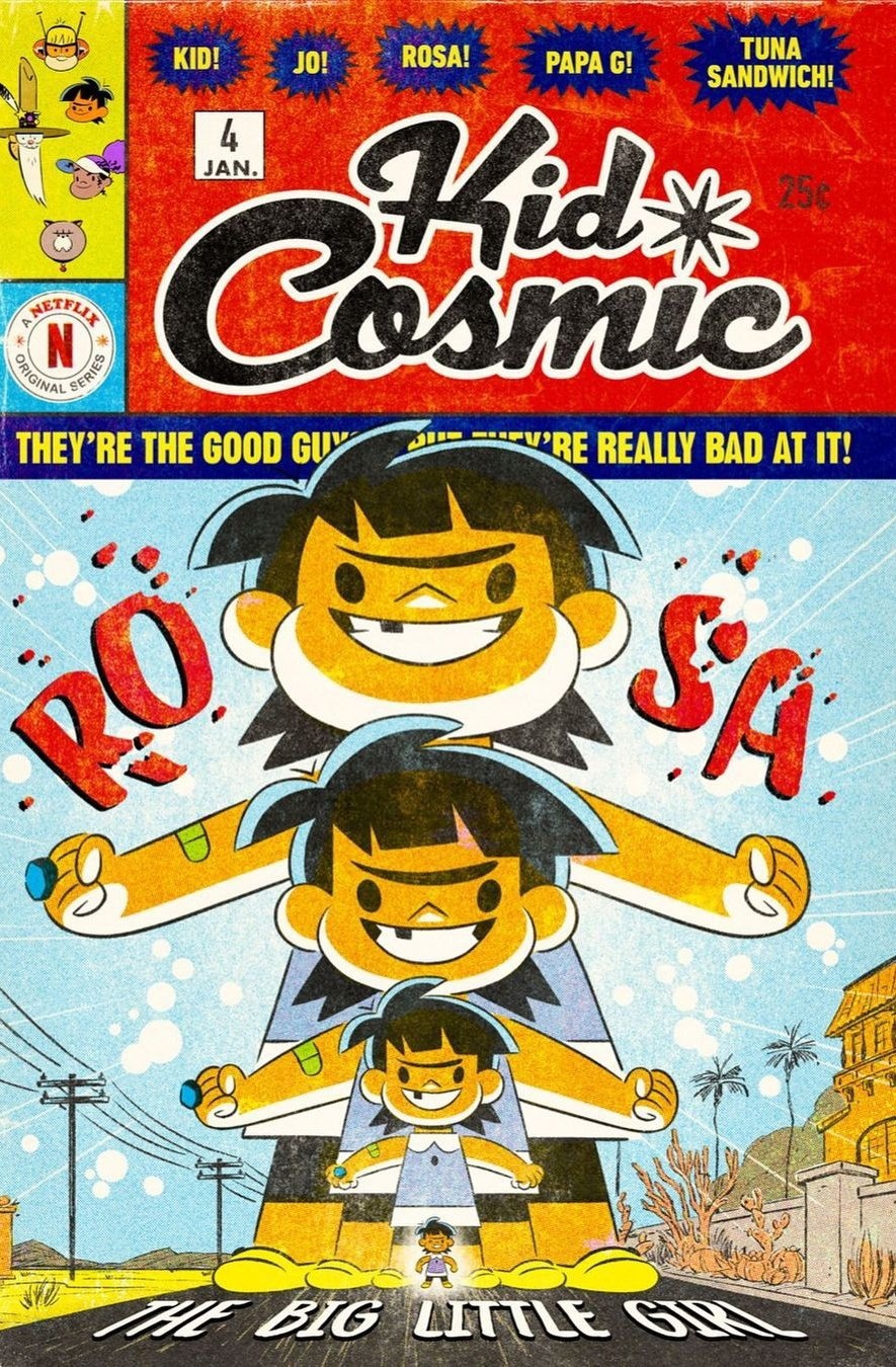 На Нетфликсе состоялась премьера первого сезона "Kid Cosmic", нового мультсериала Крэйга МакКракена с анимацией от Mercury Filmworks и музыкой Энди Бина.
https://www.netflix.com/ru/title/80244340?utm...
