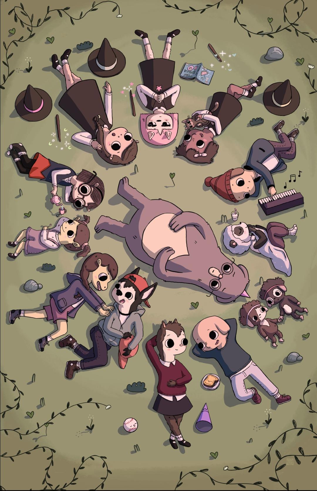 Официальные постеры по сериалу Summer Camp Island.
Кстати, картун решил закосить под Нетфликс, поэтому все серии покажут 7 июля....