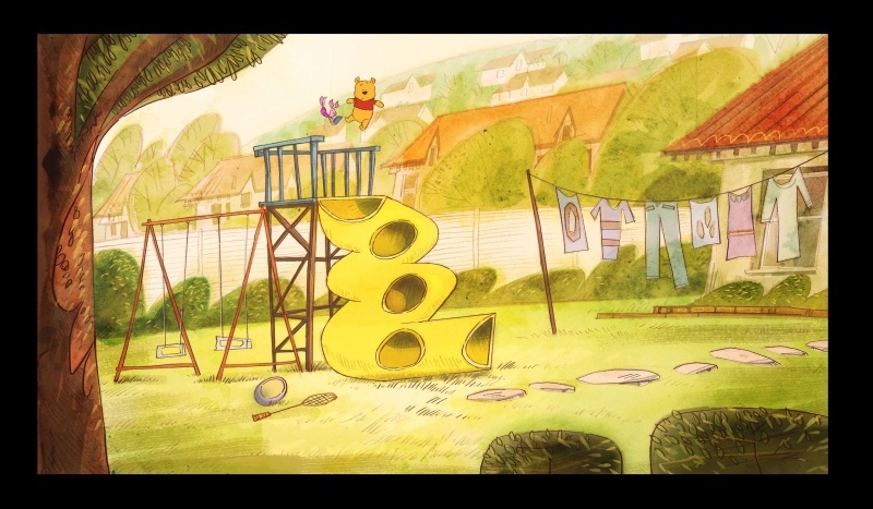 В 2015 году студия Cartoon Saloon поручила Россу Стюарту нарисовать концепты для сериала про Винни-Пуха. К сожалению, дальше этих концептов проект никуда не пошёл. Но кто знает, может, с развитием Dis...
