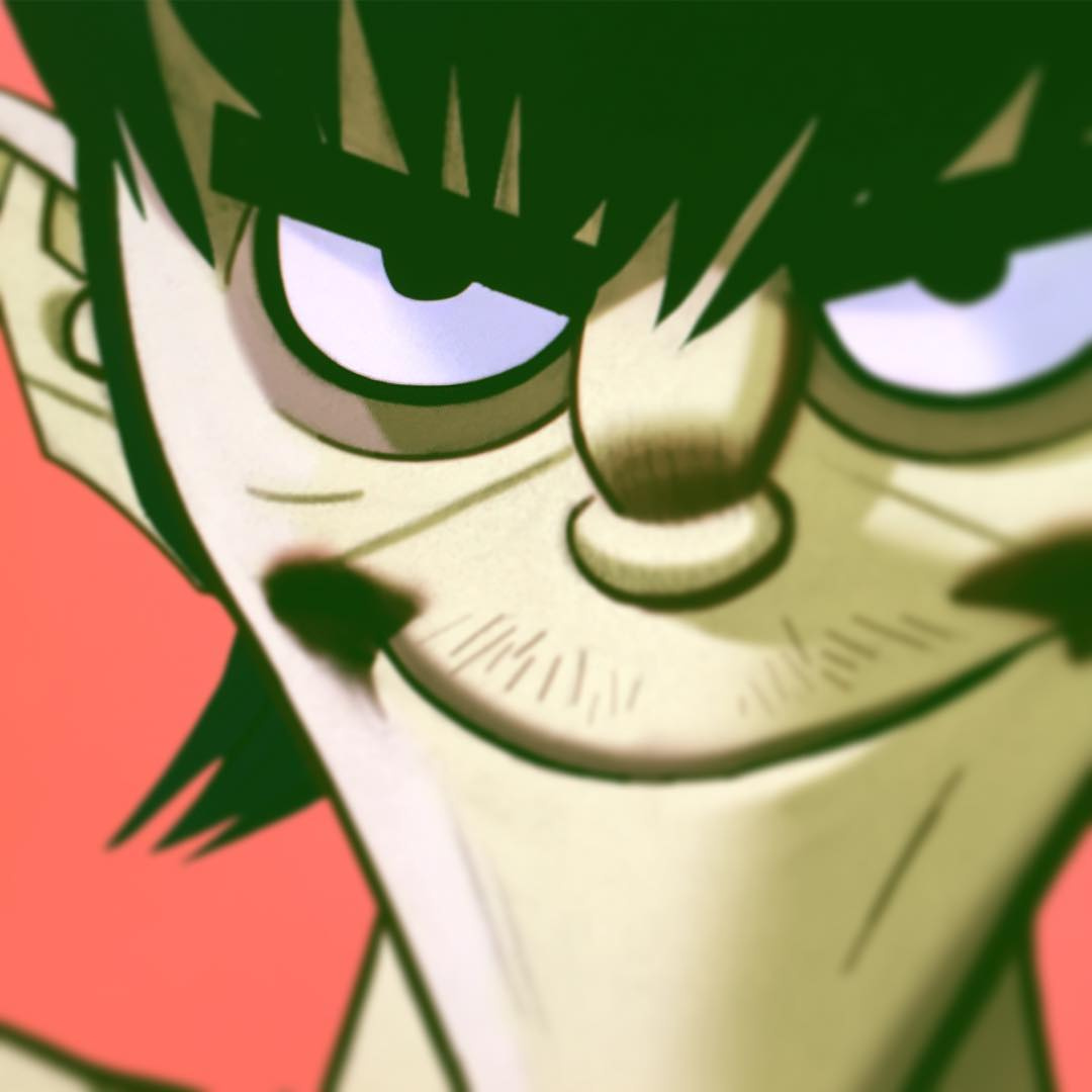 Джейми Хьюлетт тизерит новые дизайны участников группы Gorillaz у себя в Инстаграме. В этом году должен выйти их новый альбом....