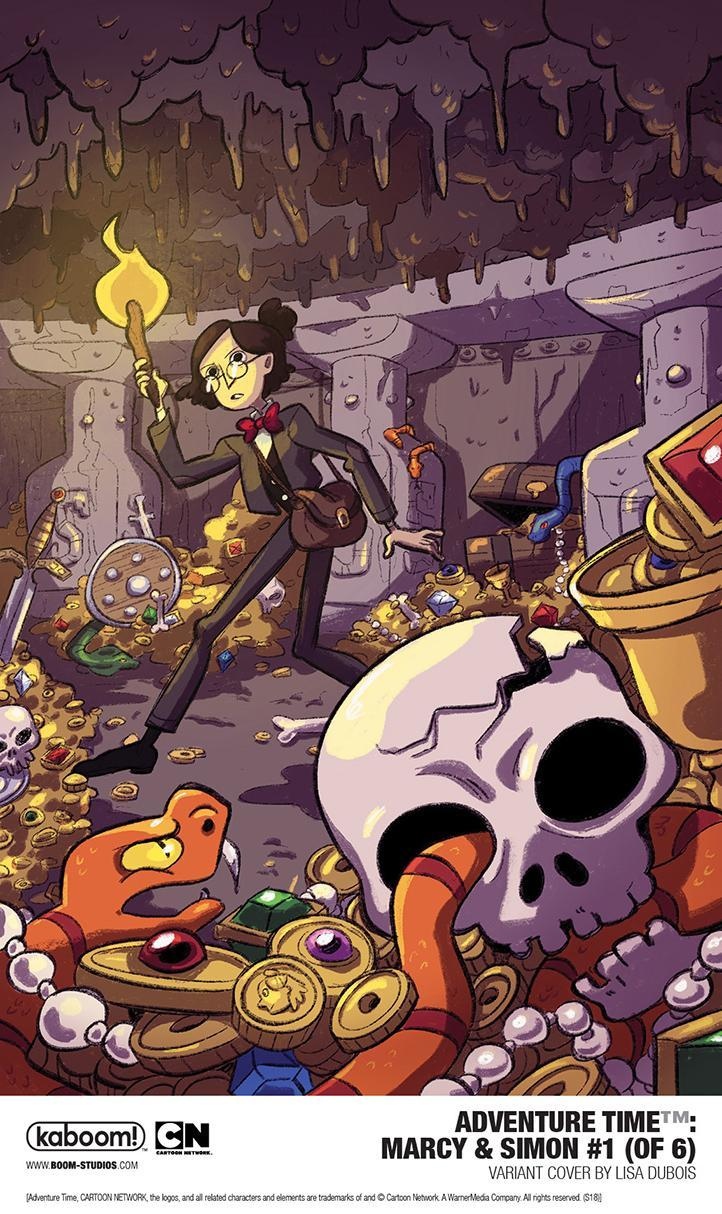 16 января выйдет первый номер новой лимитки во вселенной Adventure Time под названием Marcy & Simon. События развернутся после финала мультсериала, Марселин постарается помочь Саймону искупить свою ви...