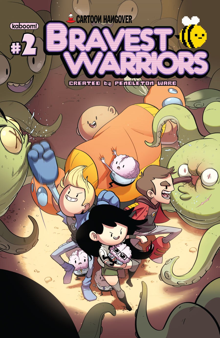 Комиксы по Храбрейшим Воинам:
- Bravest Warriors -30
- Bravest Warriors Annual 01
- Impossibear Special
- Paralyzed Horse Giant
- The Search for Catbug
Насколько я помню, номера 18-20 очень тесно с...