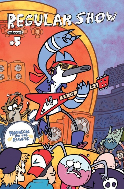 Комиксы по Регулярной Передаче:

- Regular Show -21
- Regular Show Annual 001
- Regular Show March Madness Special 001
- Regular Show Skips -6...