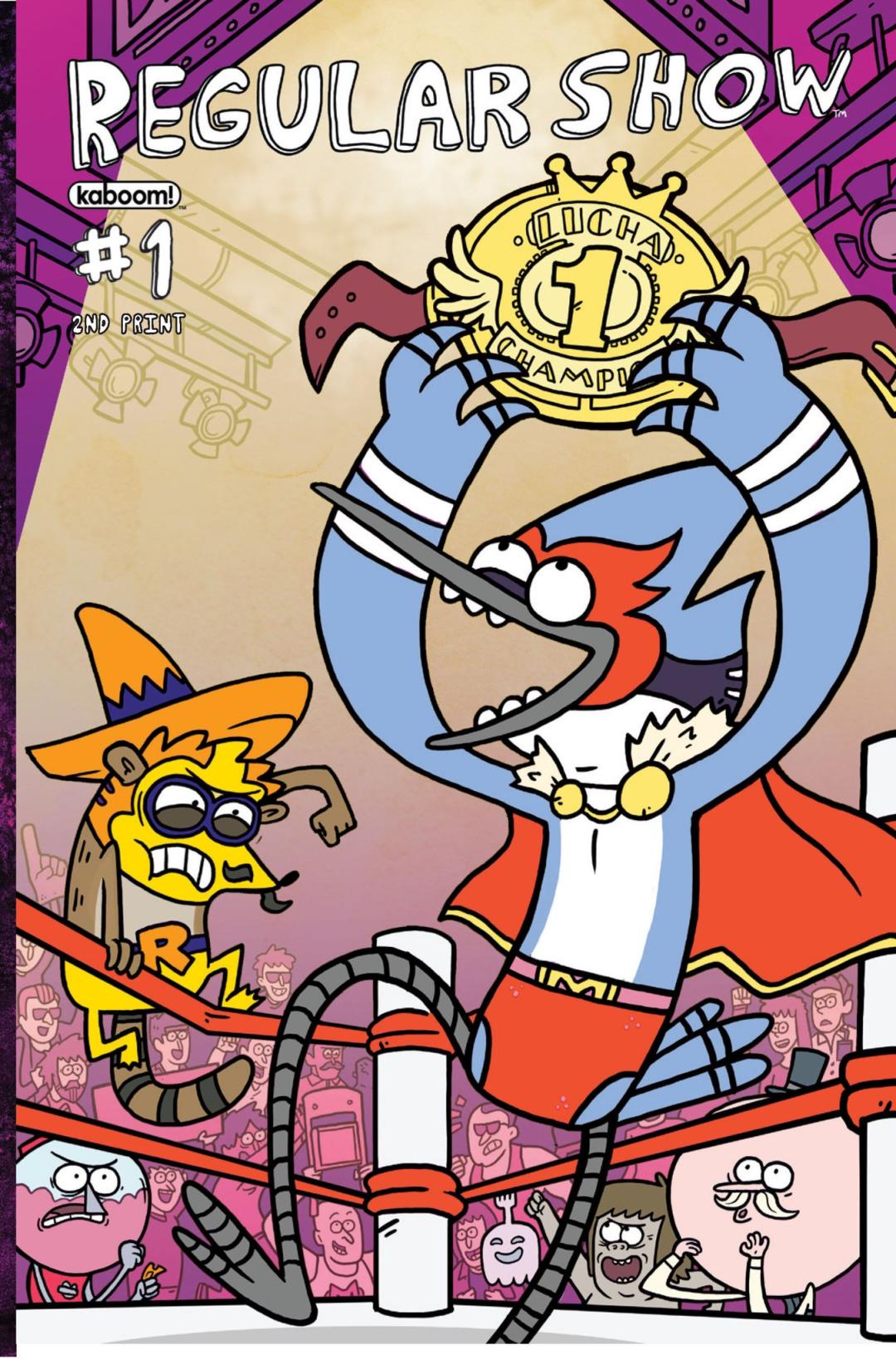 Комиксы по Регулярной Передаче:

- Regular Show -21
- Regular Show Annual 001
- Regular Show March Madness Special 001
- Regular Show Skips -6...