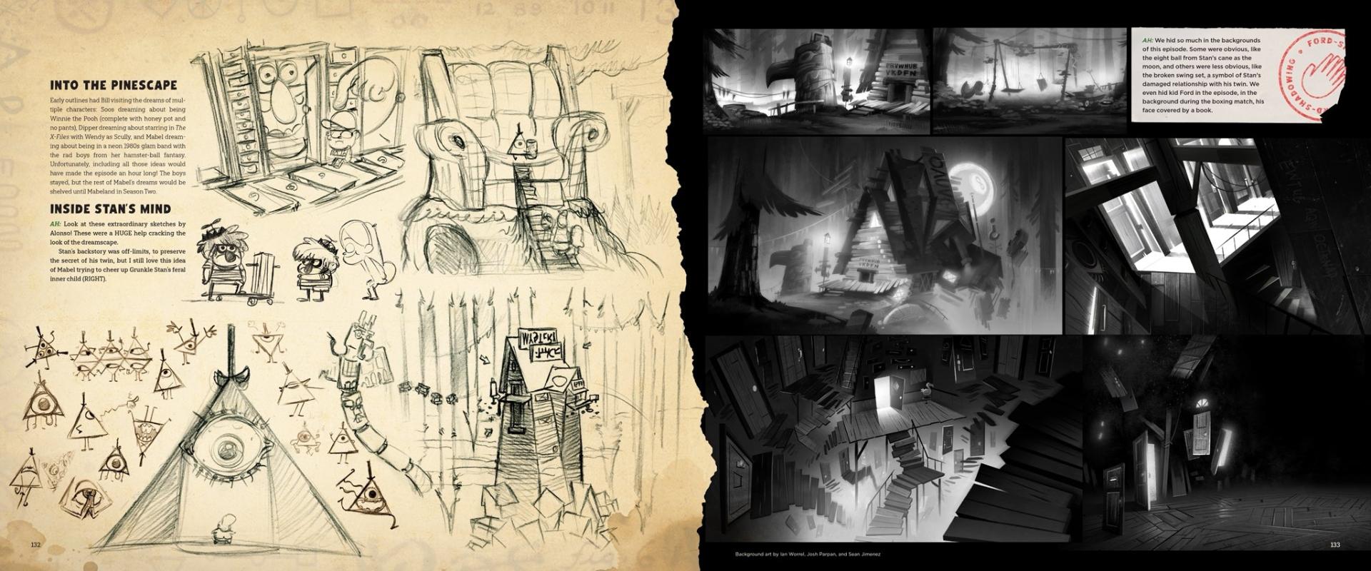 В сентябре в штатах выйдет артбук по Gravity Falls