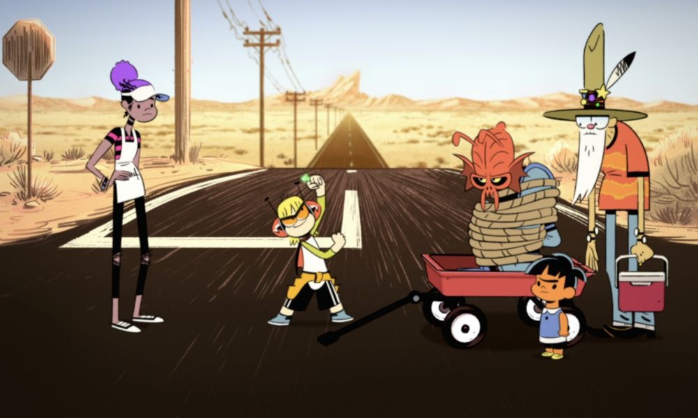 Концепты и кадры "Kid Cosmic", а также интервью с Крэйгом МакКракеном (https://www.animationmagazine.net/streaming/close-encounters-of-the-retro-kind-craig-mccracken-talks-kid-cosmic/)
Премьера мульт...