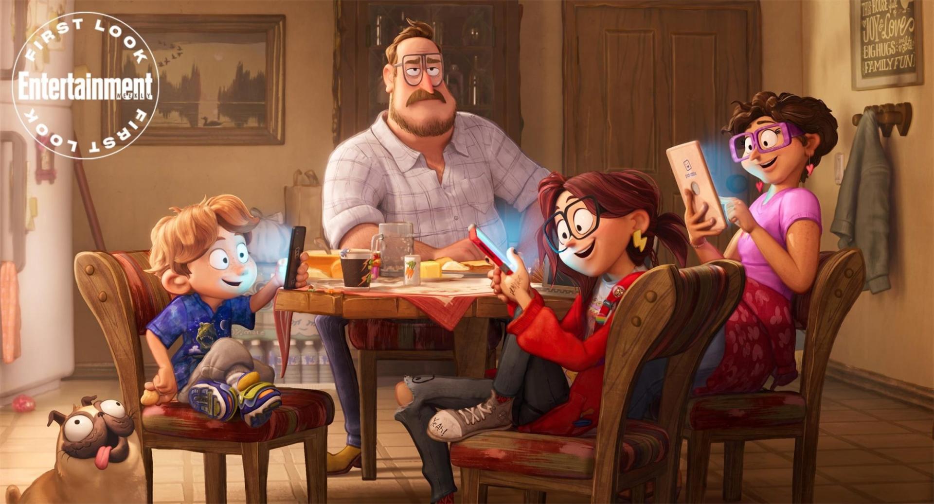 Sony Pictures Animation представила первые арты мультфильма Connected. Кто-то может заметить сходство с Mitchells vs. Machines, и не случайно - ведь это они и есть.
Режиссёром и сценаристом выступит...