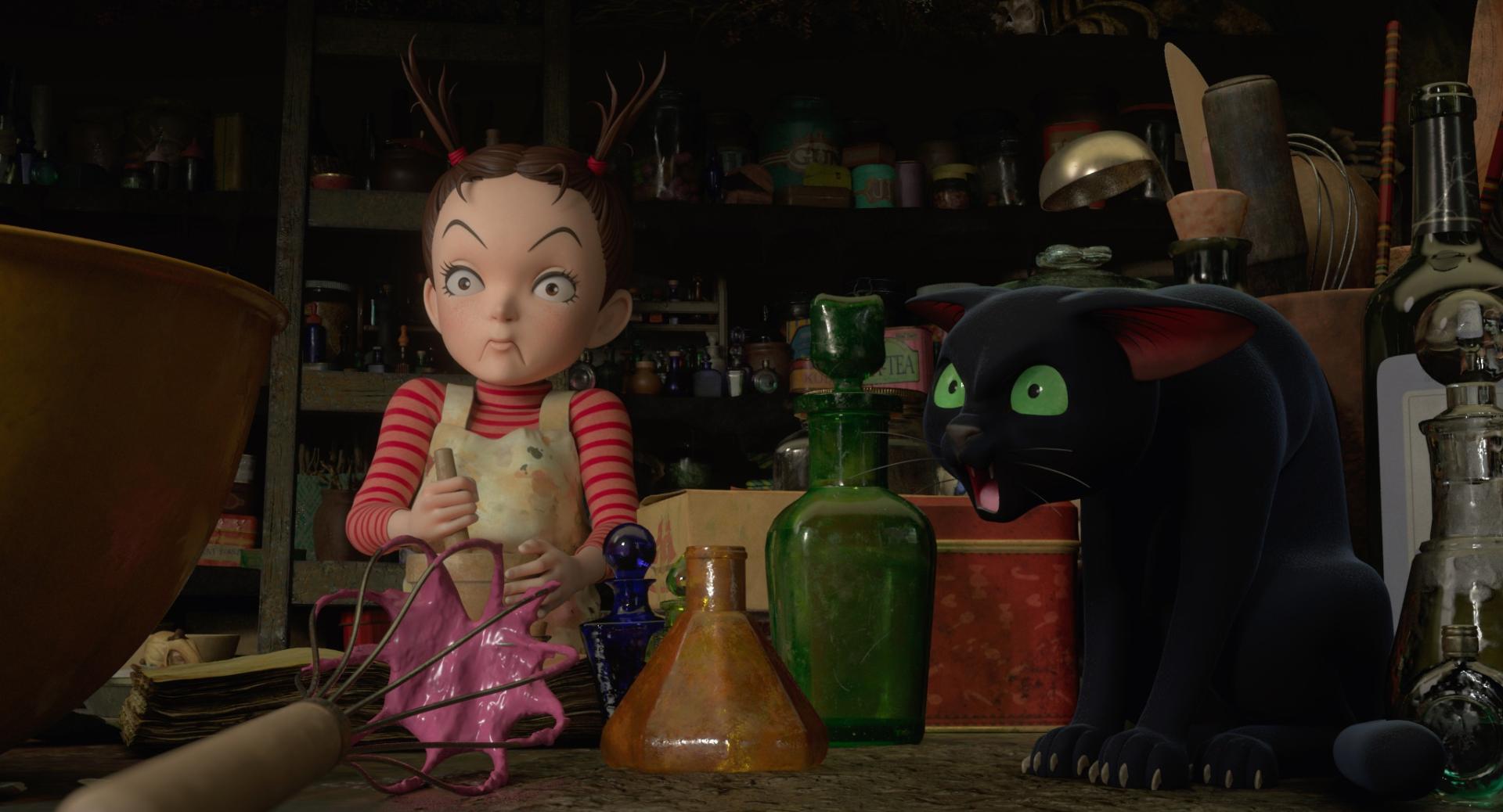 Новые кадры грядущей полнометражки "Earwig and the Witch" от Горо Миядзаки и студии Ghibli.
Ещё больше кадров здесь: https://www.facebook.com/catsuka.nolife/posts/3822376167793148...