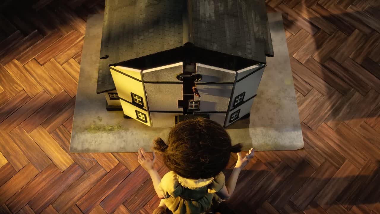Тизер проекта по игре "Little Nightmares" в стоп-моушене....