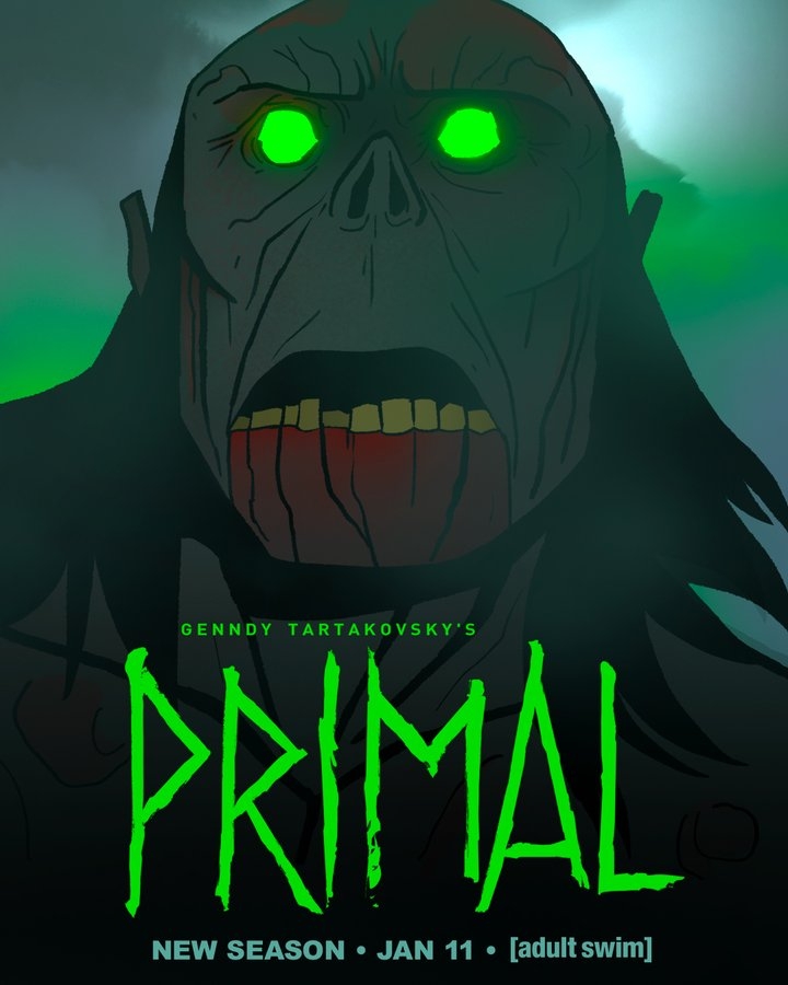 Премьера нового сезона "Primal" состоится 11 января....