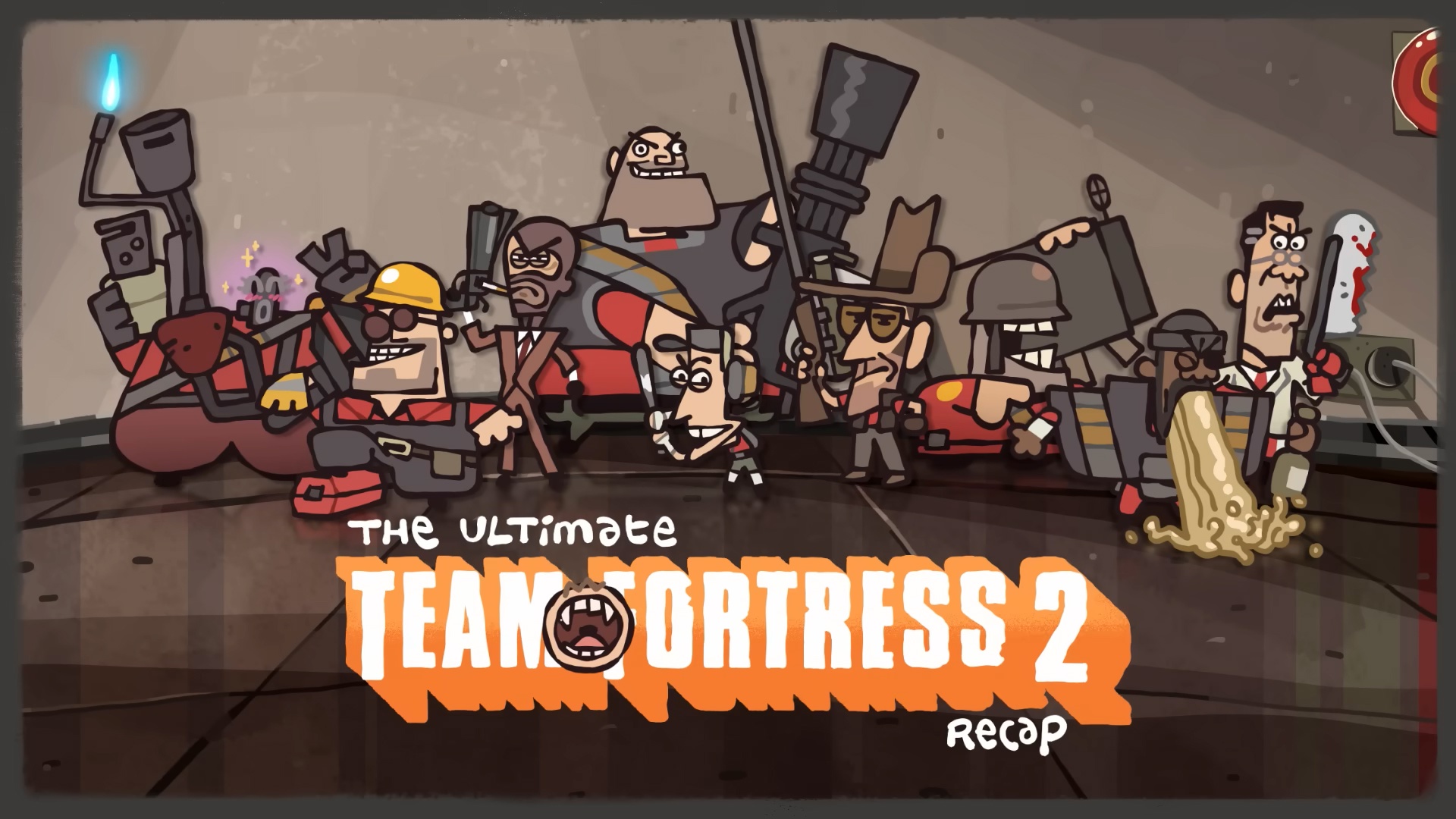 The Ultimate "Team Fortress 2" Recap Cartoon